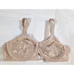 Wacoal Bra PLus Size 38C 38 C Cancer Awareness 85567 Lace Beige Nude Underwire